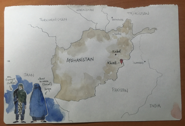 Nunca é um dia comum em Khost