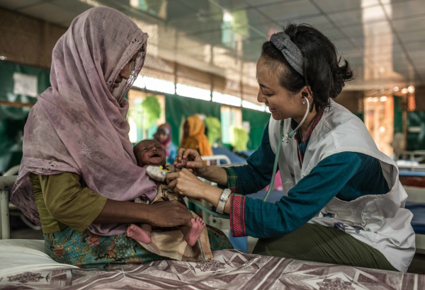 Bangladesh: refugiados rohingyas ainda estão vulneráveis a riscos de saúde graves