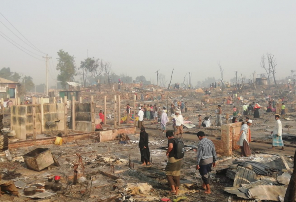Incêndio em Cox’s Bazar, Bangladesh