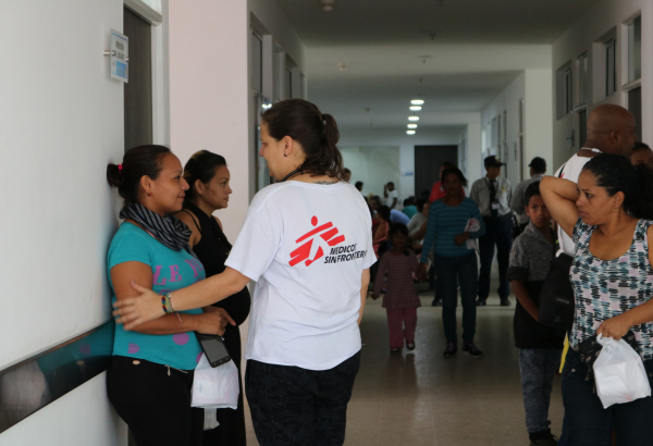 Colômbia: atendimento médico para migrantes venezuelanos