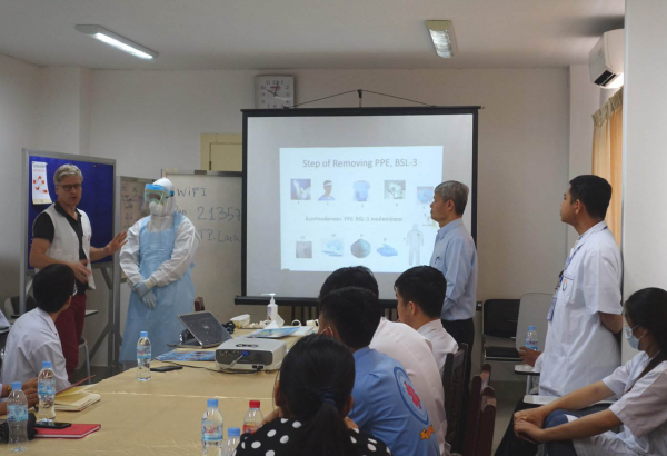 Como MSF está se preparando para o COVID-19 no sudeste asiático?