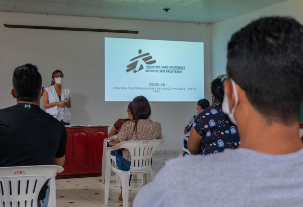 MSF apoia instituições de saúde de Portel, no Pará, nas ações de combate à COVID-19