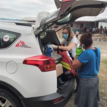 Honduras: MSF apoia comunidades afetadas pelo furacão Eta