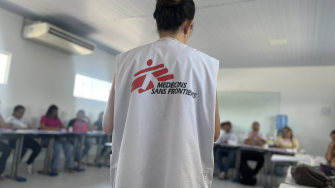 MSF ofereceu treinamento para atendimento a sobreviventes de violência sexual. © Lara Coelho / MSF