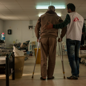 Jordânia: MSF fecha clínica para feridos de guerra sírios