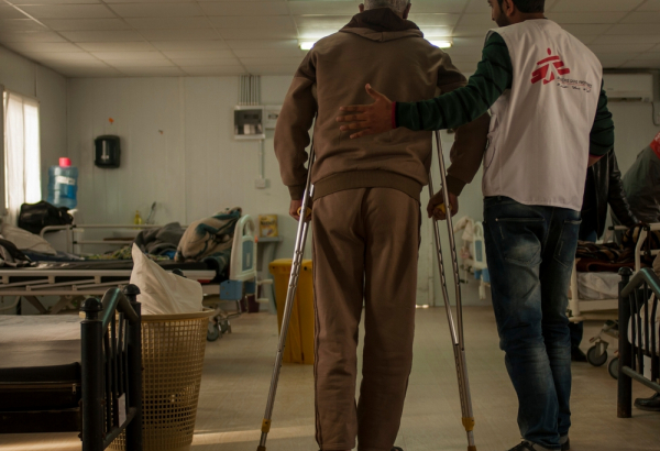 Jordânia: MSF fecha clínica para feridos de guerra sírios
