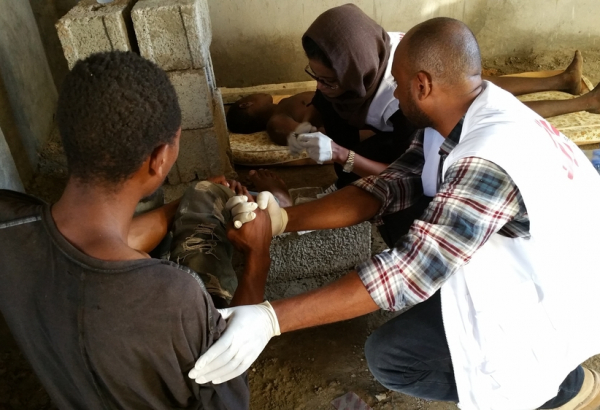 Líbia: oferecendo assistência a migrantes e refugiados