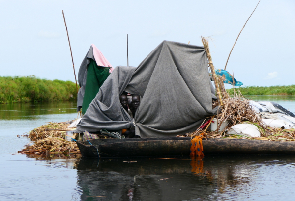 Enchentes colocam vidas em risco no Sudão do Sul