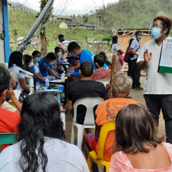 MSF atua após passagem do tufão Goni nas Filipinas
