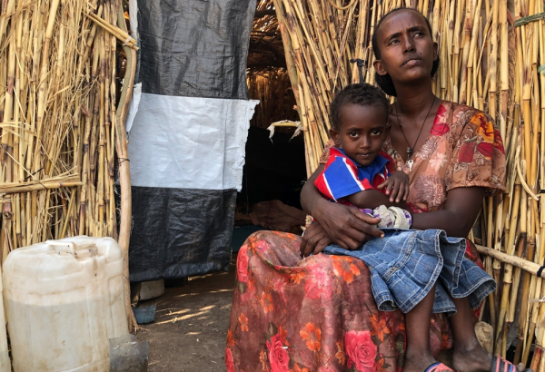 Hamdayet, Sudão: fome e cansaço extremo entre refugiados