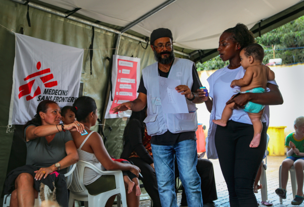 MSF dá assistência a refugiados e migrantes venezuelanos em Roraima