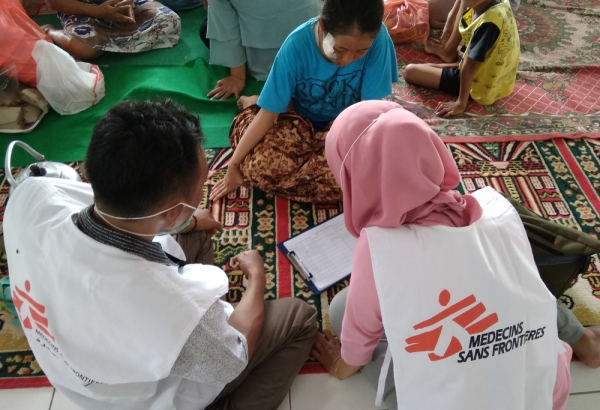 Tsunami na Indonésia: MSF dá continuidade à sua resposta enquanto número de feridos aumenta