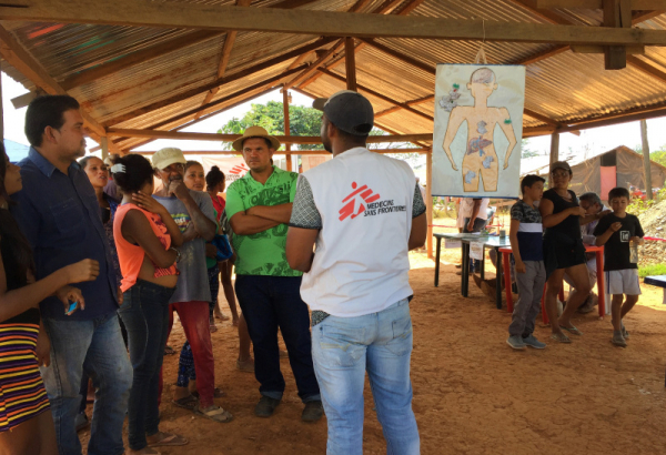 MSF ajuda a reconstruir instalações médicas e atender às necessidades de saúde na Venezuela