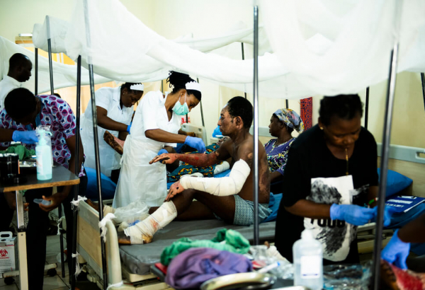 Nigéria: implementação de uma resposta cirúrgica de emergência