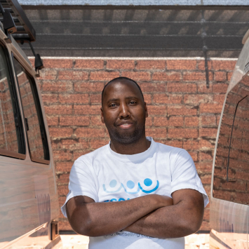 Motoristas que mudam vidas em Rustenburg, na África do Sul