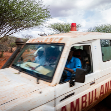 Os cinco países onde mais realizamos consultas ambulatoriais