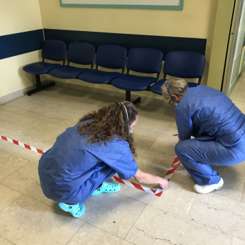 “A equipe médica está trabalhando além do seu limite no primeiro epicentro da COVID-19 na Itália”