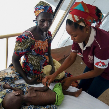 Diretor médico de MSF em Barcelona, Jean François Saint-Sauveur descreve a situação preocupante que observou em três projetos de MSF no estado de Borno