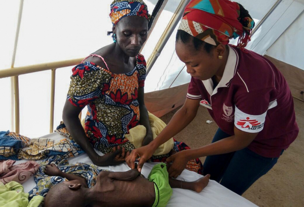 Diretor médico de MSF em Barcelona, Jean François Saint-Sauveur descreve a situação preocupante que observou em três projetos de MSF no estado de Borno