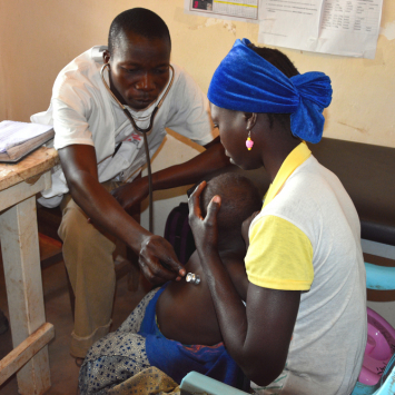 Ajuda humanitária em um país esquecido