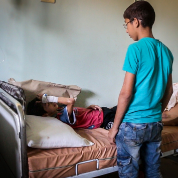 Síria: pacientes presos no leste de Aleppo sofrem com falta de cuidados especializados