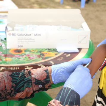 Campanha de vacinação Dhobley