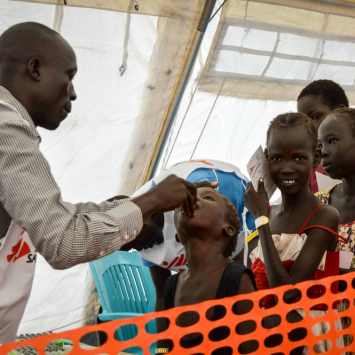 Sudão do Sul: MSF vacina população em alto risco contra a cólera em Juba