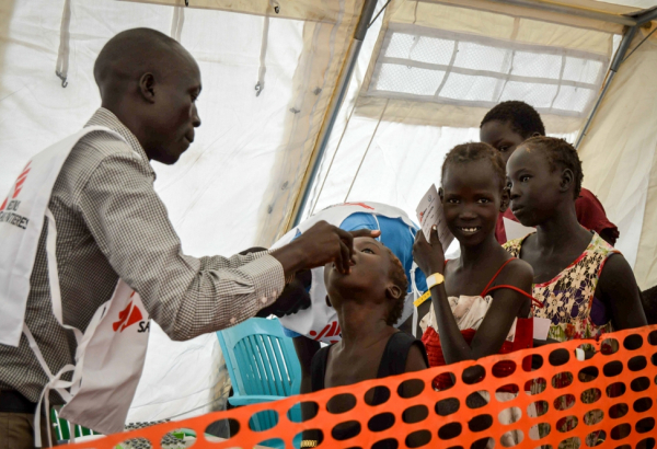Sudão do Sul: MSF vacina população em alto risco contra a cólera em Juba