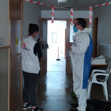 COVID-19: ação MSF em lares de idosos em Portugal